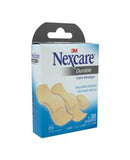 3M Nexcare Durable Fabric Bandage Assorted 30's