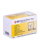 BD Micro-Fine+ Insulin Pen Needle 30 g x 8 mm 100's