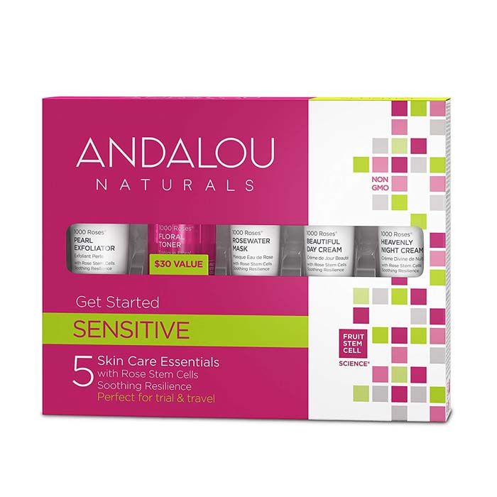 Andalou 1000 Roses Get Started Kit - 5 Pieces