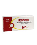 Hycom 10 mg Tablets 20's