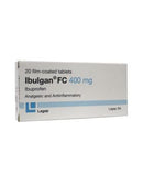 Ibulgan FC Ibuprofen 400 mg Tablets 20's