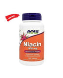 Now Niacin 500 mg Tablets 100's