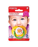 Pigeon Rubber Pacifier Cherry with Yellow Ring 13852 1's