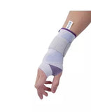 Olympa Snug Wrist Support with Stay & Gel Pad Left Cool Grey XL