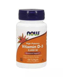 Now Vitamin D3 2000 IU Softgel 120's