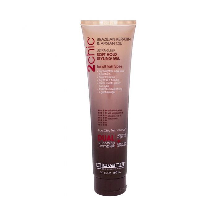 Giovanni 2Chic Keratin & Argan Ultra-Sleek Soft Hold Styling