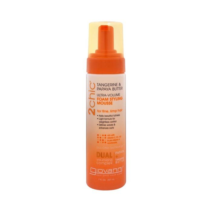 Giovanni 2Chic Tangerine & Papaya Ultra-Volume Foam Styling Mousse