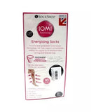 SockShop Iomi Footnurse Energising Socks Knee High Black 2 Pair