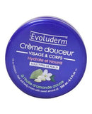 Evoluderm Almond Face and Body Cream 250 mL 3071