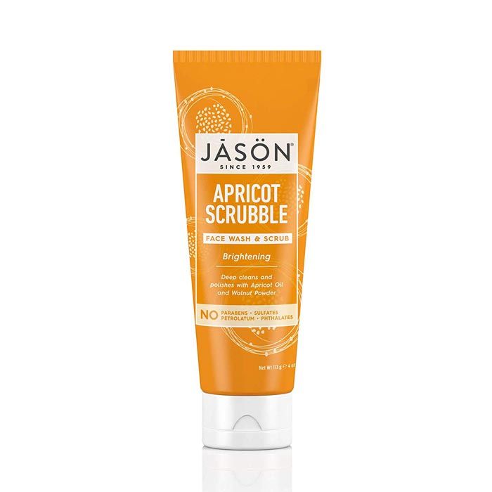 Jason Brightening Apricot Bubble Wash & Scrub 4 Oz
