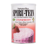 Natures Plus Spiru-Tein Strawberry 1.2 LBS 544 g Can