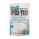 Natures Plus Spiru-Tein Simply Natural 0.82 LBS 370 g Can