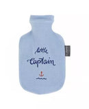 Fashy Hot Water Bag For Children Fleece Cover Light Blue 0.8L