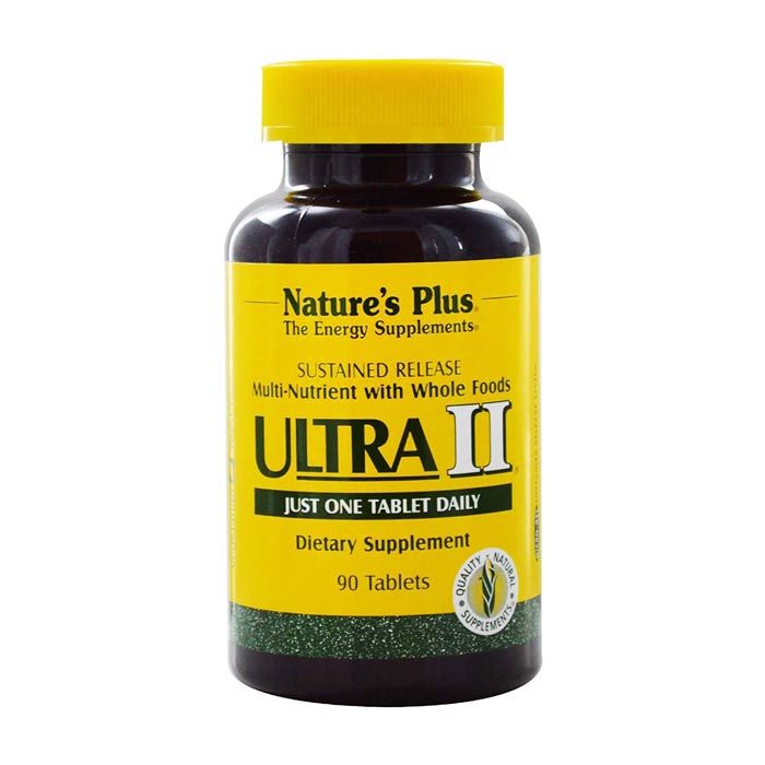 Natures Plus Ultra II 1 A Day Sustained Release Multi Vitamin & Minerals 90's