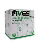 Aves FFP2 Flat Fold High Filtration Facepieces 10's AV187