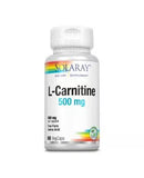 Solaray L-Carnitine 500 mg Veg Capsules 60's