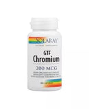 Solaray GTF Chromium 200 mcg Veg Capsules 100's