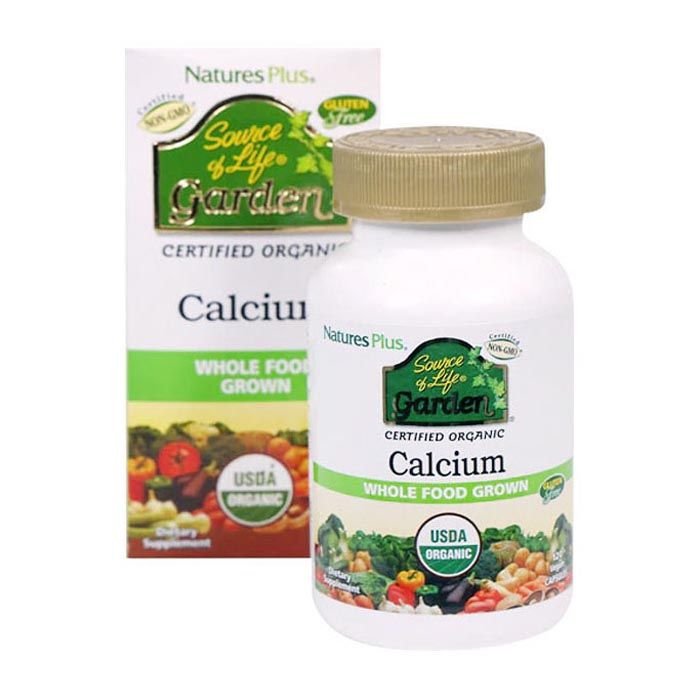 Natures Plus Source Of Life Garden Calcium 1000 mg Vegan capsules 120's