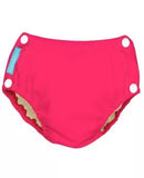 Charlie Banana Reusable Easy Snaps Swim Diaper Fluorescent Hot Pink 1's