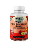 Amerix Organic Apple Cider Vinegar Adult Chewable Gummies 60's