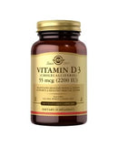 Solgar Vitamin D3 2200 IU Vegetable Capsules 100's