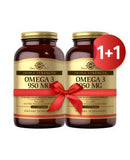 Solgar Omega 3 950 mg Softgels 100's 1+1 PROMO