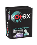 Kotex Antibacterial Extra Protect Pantyliners Long 44's