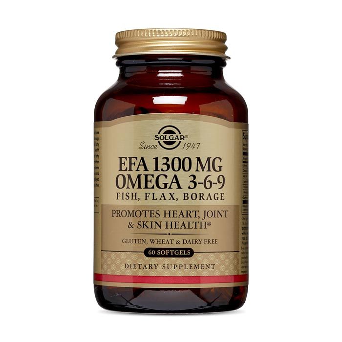 Solgar Omega 3 6 9 Fish Flax Borage Softgels 60's