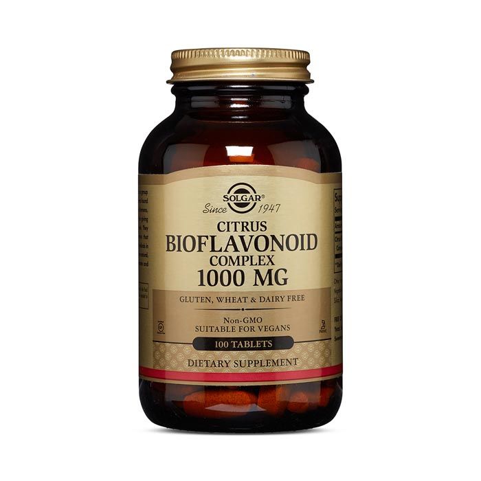 Solgar Citrus Bioflavonoid Complex 1000 Mg 100's