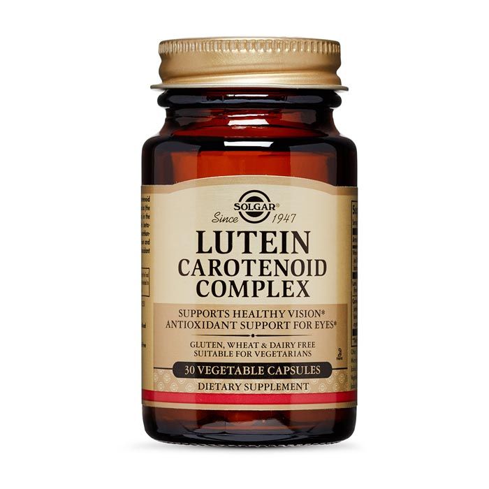 Solgar Lutein Carotenoid Complex Vegetable capsules 30's