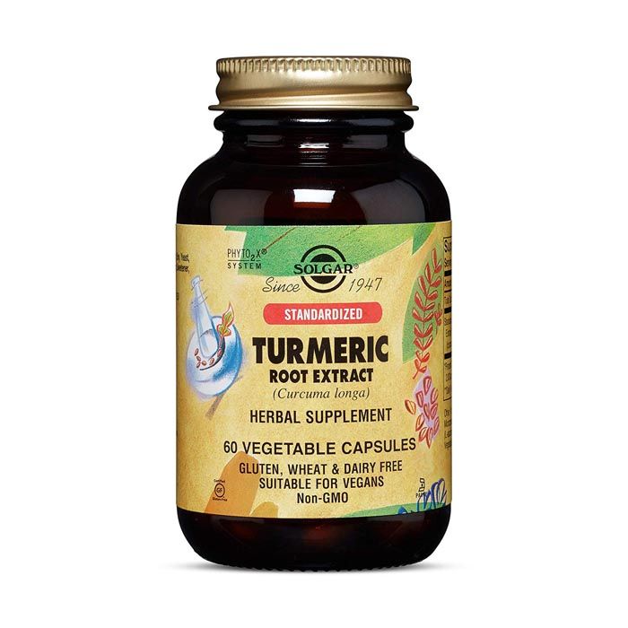 Solgar Standardized Full Potency Turmeric Root Extract Vegetable capsules 60's