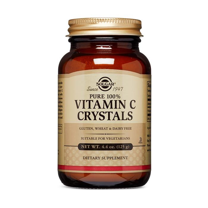 Solgar Vitamin C Crystals In Bottles 4.4 Oz 125 g