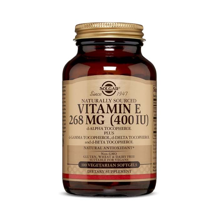 Solgar Vitamin E 400iu Mixed Vegetarian soft gels 100's