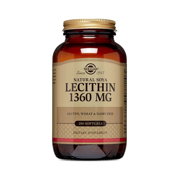 Solgar Lecithin 1360mg Soft gels 100's