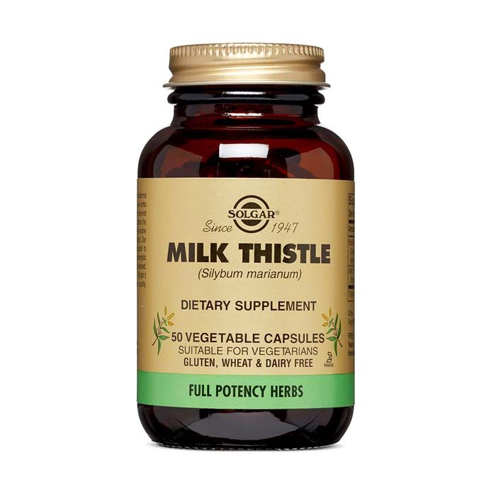 Solgar Full Potency Milk Thistle Vegetable capsules 50's