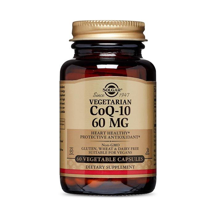 Solgar Coq10 60mg Vegetable capsules 60's