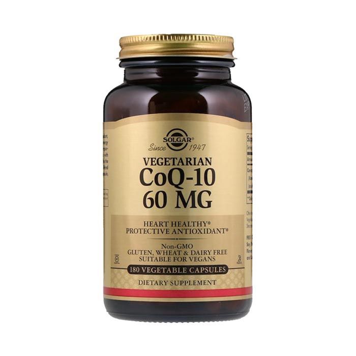 Solgar Coq10 60 mg Vegicaps 180's