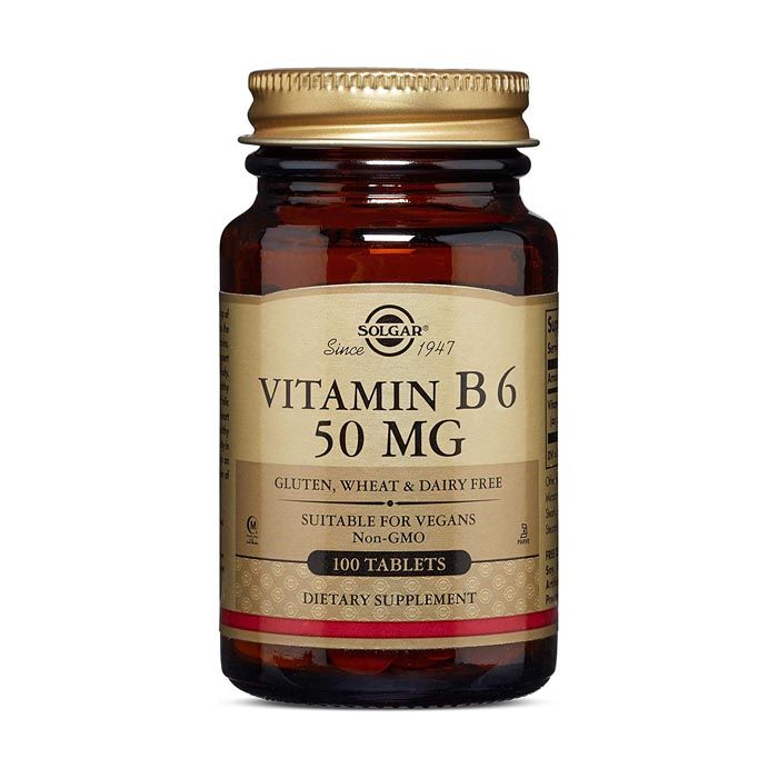 Solgar Vitamin B6 50 mg Tablets 100's