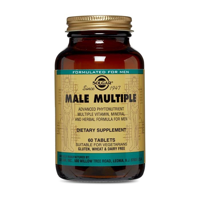 Solgar Male Multiple Tablet 60's