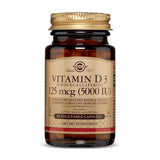 Solgar Vit D3 5000 Iu Vegetable capsules 60's