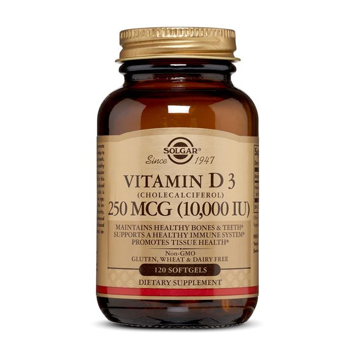 Solgar Vitamin D3 10000 IU Cholecalciferol  Softgels 120's