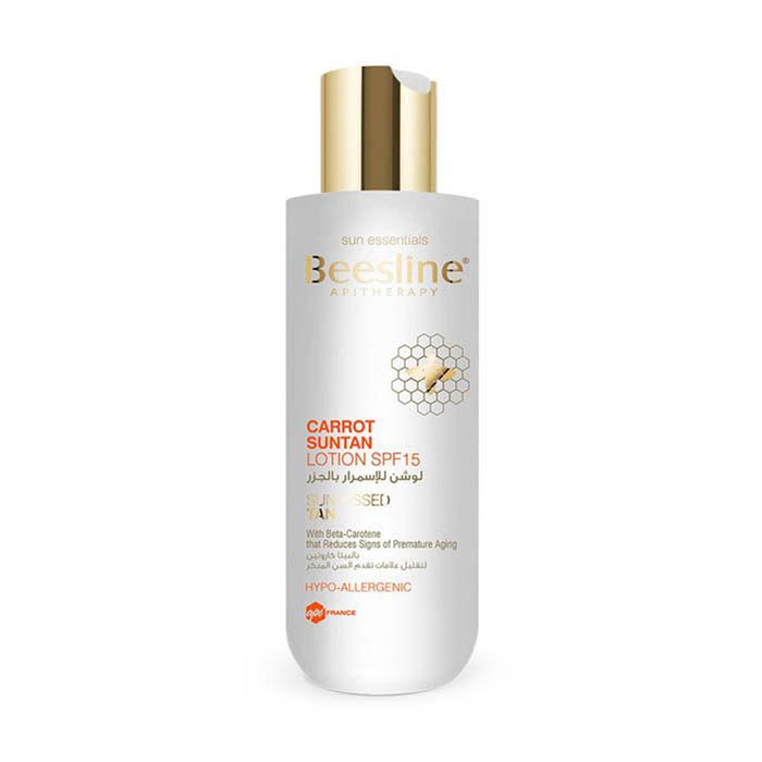 Beesline Carrot Suntan Lotion SPF 15 200 ml