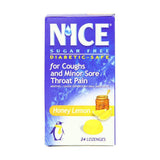 Nice Sugar Free Lozenges 24's Honey Lemon