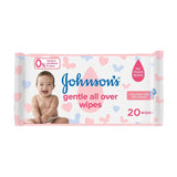 Johnson & Jonson Skin Care Wipes 20's