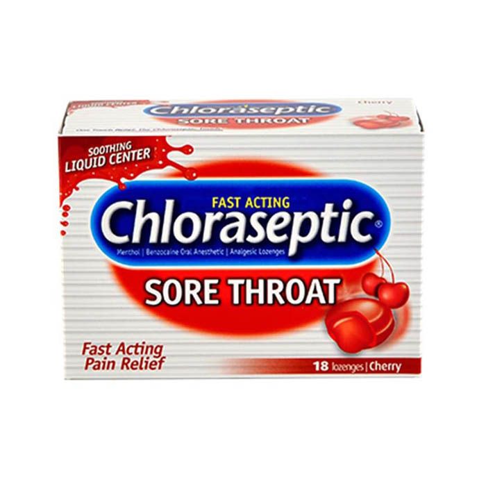 Chloraseptic Lc Lozenges Cherry 18's