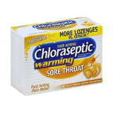Chloraseptic Warming Honey+Lemon 18's
