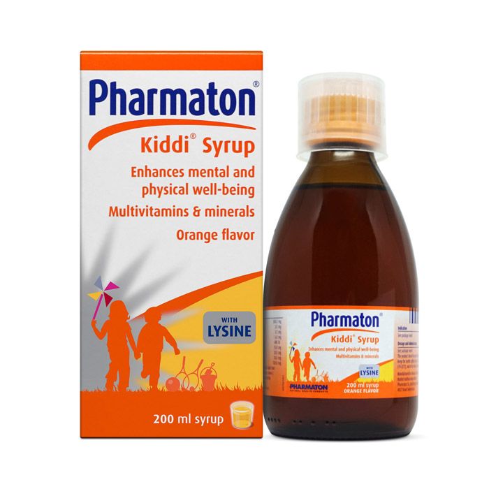Kiddi Pharmaton Syrup 200 ml Bottle