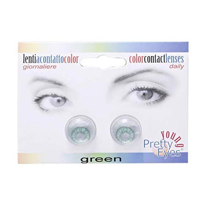 Pretty Eyes Daily Color Lens Green 2's