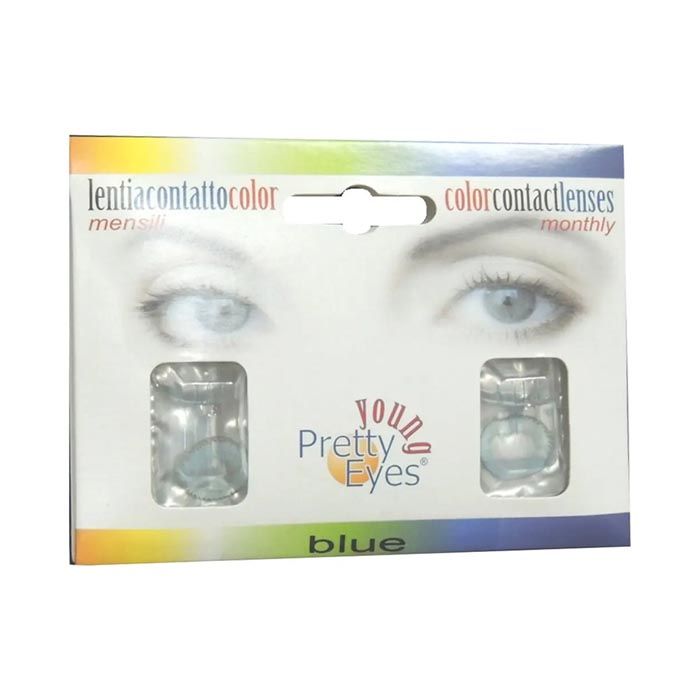 Pretty Eyes Monthly Color Lens Blue 2's