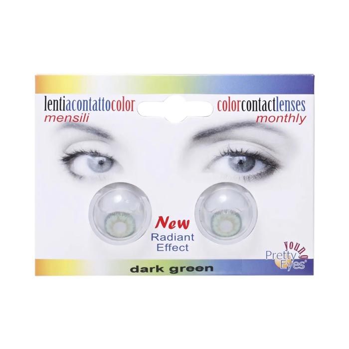 Pretty Eyes Monthly Color Lens Green 2's